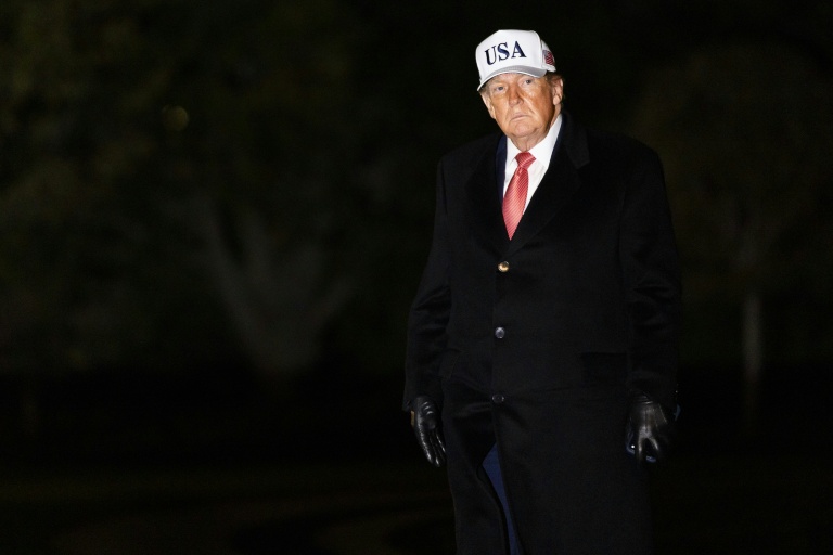 Le président américain Donald Trump, le 20 octobre 2026 à Washington.
