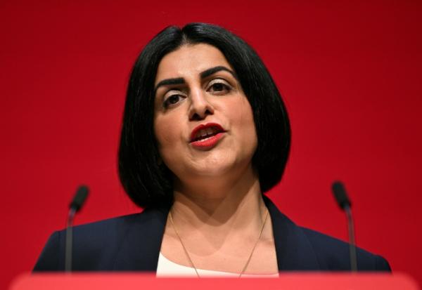 La ministre de l'Intérieur britannique Shabana Mahmood lors du congrès du parti travailliste le 29 octobre 2025