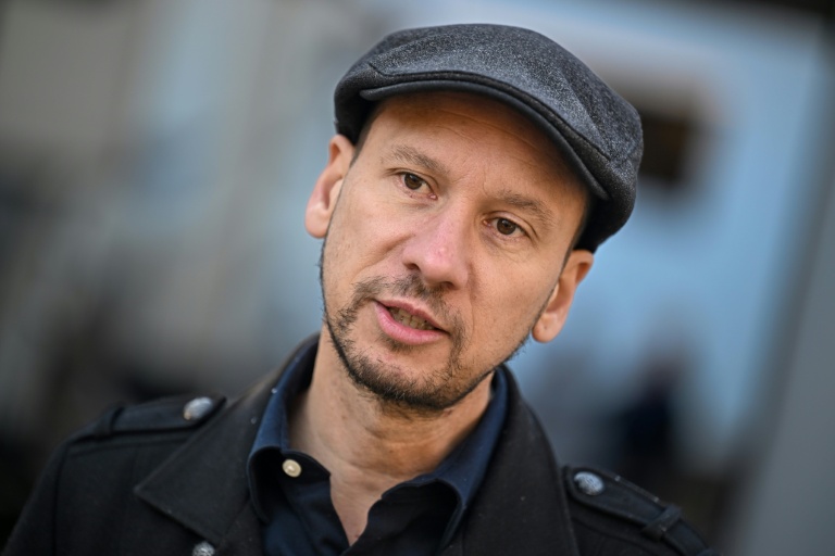 Le producteur américano-hongrois Daniel Kresmery, à Budapest, le 7 novembre 2025 en Hongrie