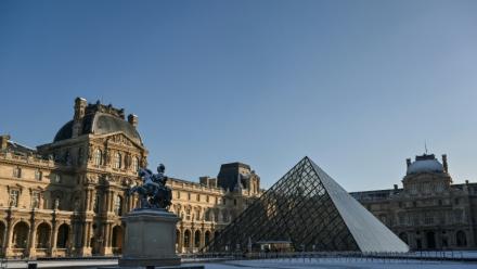 Le musée parisien du Louvre le 6 janvier 2026