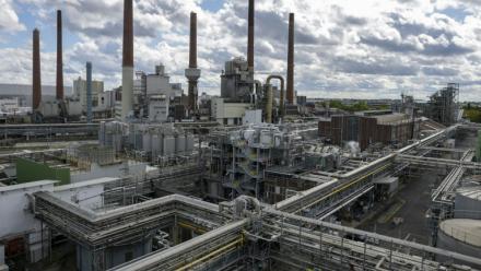 Une usine de BASF, en Allemagne, le 13 septembre 2025