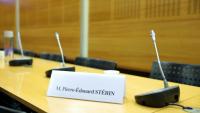 La chaise vide de M. Stérin devant la commission de l'Assemblée nationale qui souhaitait l'entendre mardi 14 mai à 2025