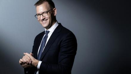 Le milliardaire tchèque Daniel Kretinsky à Paris, le 22 janvier 2020