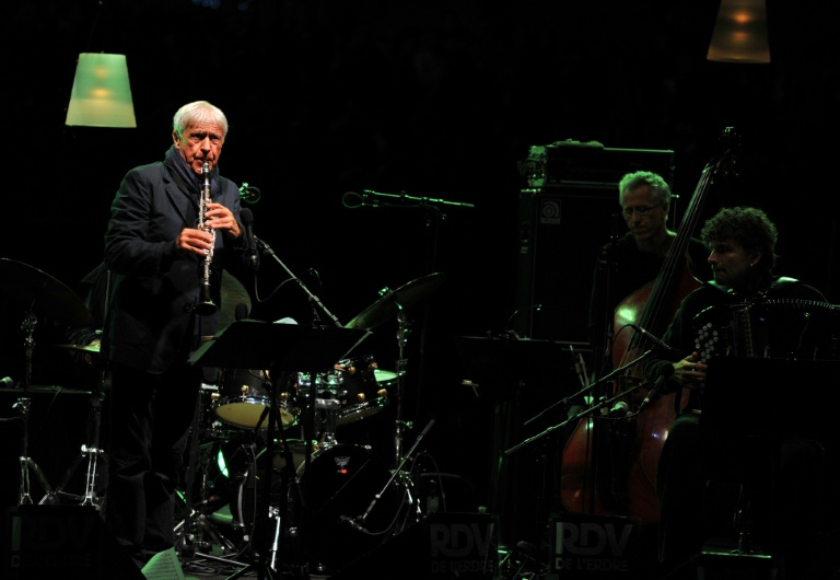 Le clarinettiste Michel Portal en concert, le 30 août 2013 à Nantes