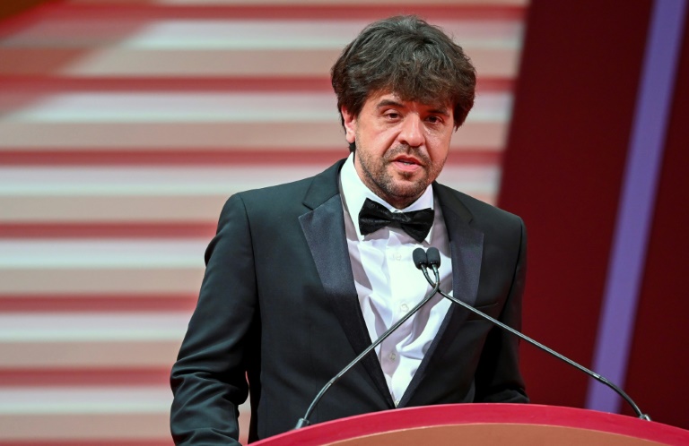 Le scientifique américain Karl Deisseroth, à Tokyo, le 13 avril 2023
