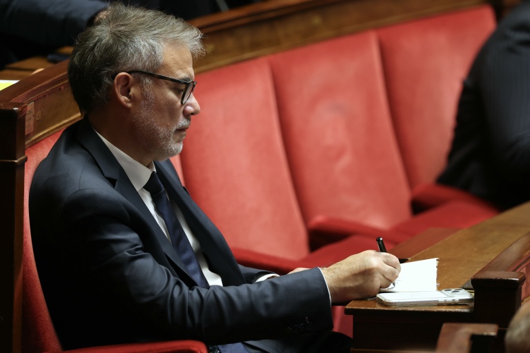 Olivier Faure à l'Assemblée nationale le 13 octobre 2026 à Paris 