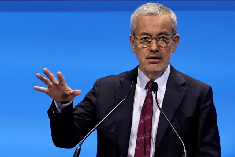 Le président du conseil d'administration d'Engie Jean-Pierre Clamadieu, à Aubervilliers le 30 avril 2024.