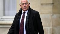 François Patriat, président du groupe macroniste au Sénat, à Matignon le 26 novembre 2024
