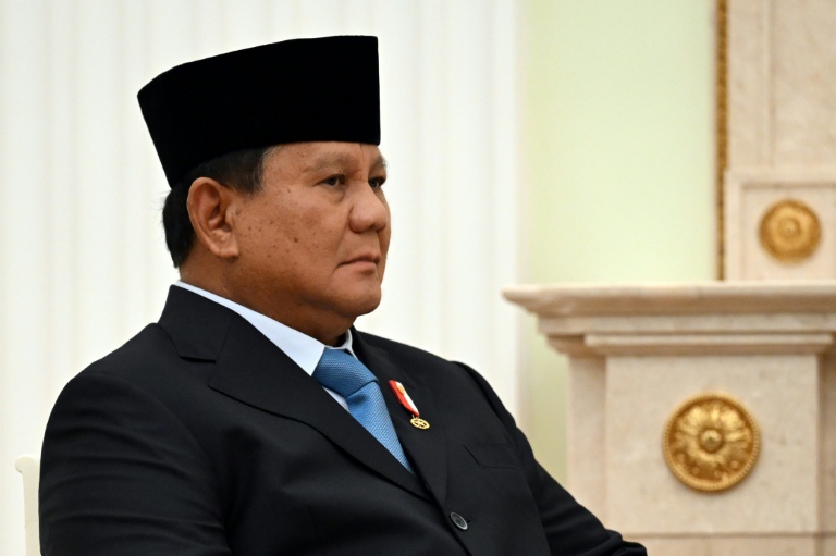 Le président indonésien, Prabowo Subianto, le 13 avril 2026 au Kremlin, à Moscou