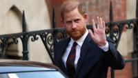 Le prince Harry à Londres le 9 avril 2025