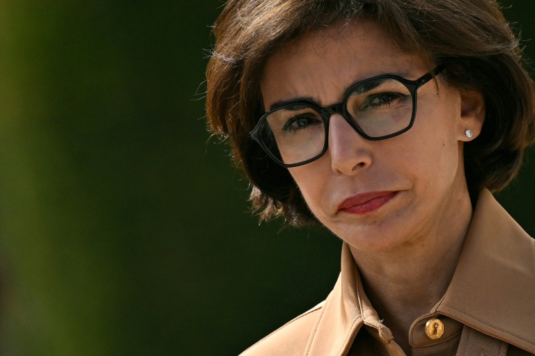 Rachida Dati assiste à une cérémonie, le 24 août 2026 à Paris