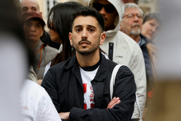 Lyes Louffok, le 7 mai 2024, à Paris