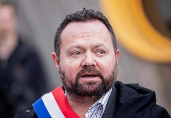 Le vice-président du RN en charge des affaires juridiques Bruno Bilde, à Hénin-Beaumont, dans le Pas-de-Calais le 13 février 2026