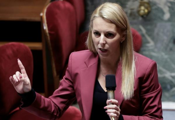 La députée du RN Edwige Diaz à l'Assemblée nationale à Paris le 31 octobre 2024