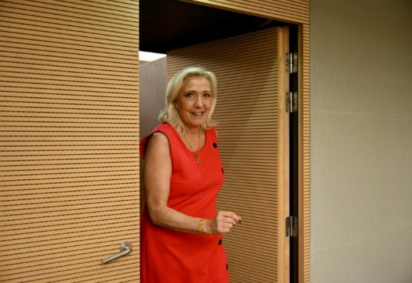Marine Le Pen, à l'assemblée nationale à Paris, le 28 juin 2025