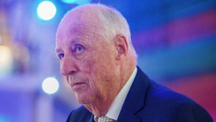Le roi Harald V de Norvège, le 21 mai 2025 à Oslo
