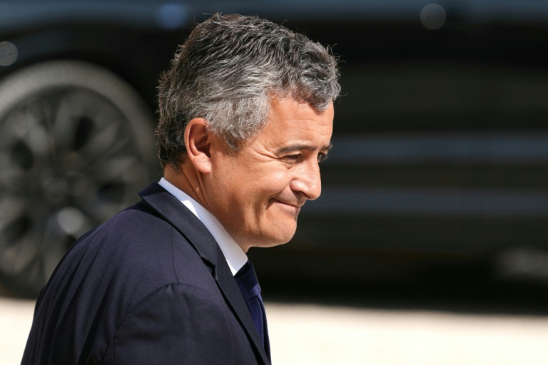 Le ministre de la Justice, Gérald Darmanin, à la sortie de l'Elysée, le 22 juillet 2026 à Paris