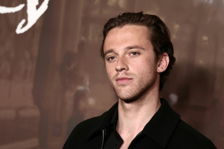 L'acteur Benjamin Voisin à Paris, le 2 avril 2025