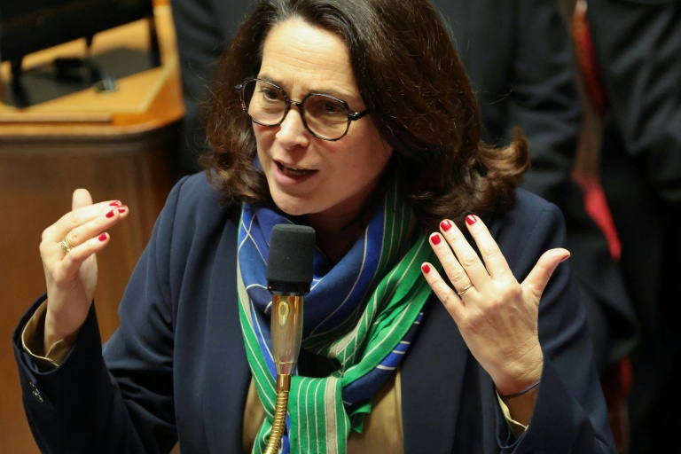 La ministre des Sports Marina Ferrari à l'Assemblée nationale, Paris, le 3 février 2026