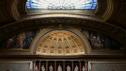 Le Sénat, à Paris, le 31 janvier 2024