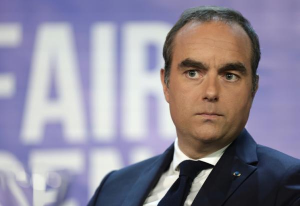 Le Premier ministre Sébastien Lecornu à Sens dans l'Yonne le 29 août 2026