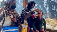 Campagne de vaccination dans le district de Neelum, au Pakistan, le 4 février 2025 