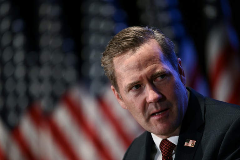 Le conseiller américain à la sécurité nationale Mike Waltz à Washington, le 30 april 2025
