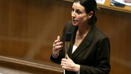 La ministre chargée des Personnes handicapées, Charlotte Parmentier-Lecocq, le 2 décembre 2025 à Paris.