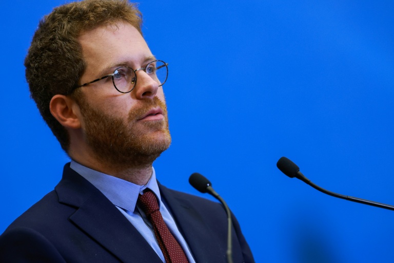 David Amiel, ministre français de l'Action et des Comptes publics, à Paris, le 22 septembre 2026
