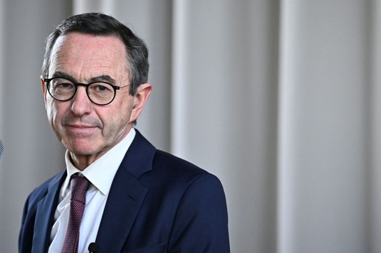 Le président des Républicains Bruno Retailleau le 5 mars 2026 au Blanc-Mesnil, en Seine-Saint-Denis