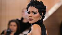 L'actrice américaine Teyana Taylor assiste à la cérémonie des Golden Globes à Beverly Hills, Etats-Unis, le 11 janvier 2026