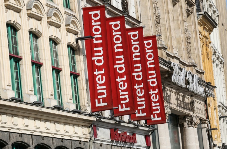 Une des librairies du Furet du Nord à Lille, le 23 mai 2026