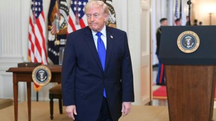 Donald Trump à Washington le 23 février 2026.