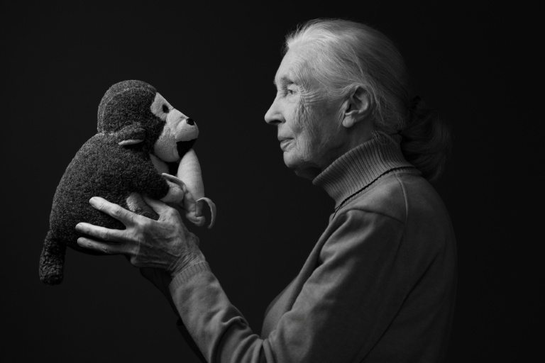 Jane Goodall le 18 octobre 2024 
