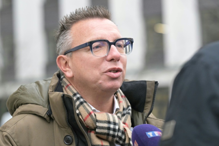 Le numéro un de la CFTC Cyril Chabanier, à Paris le 17 janvier 2025