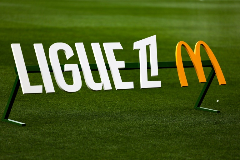 Logo de la Ligue 1, le 17 août 2024 à Brest