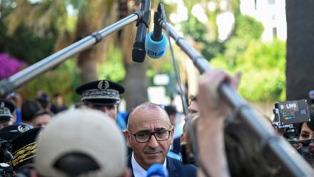 Le ministre de l'Intérieur Laurent Nuñez le 28 mai 2026 à Nice