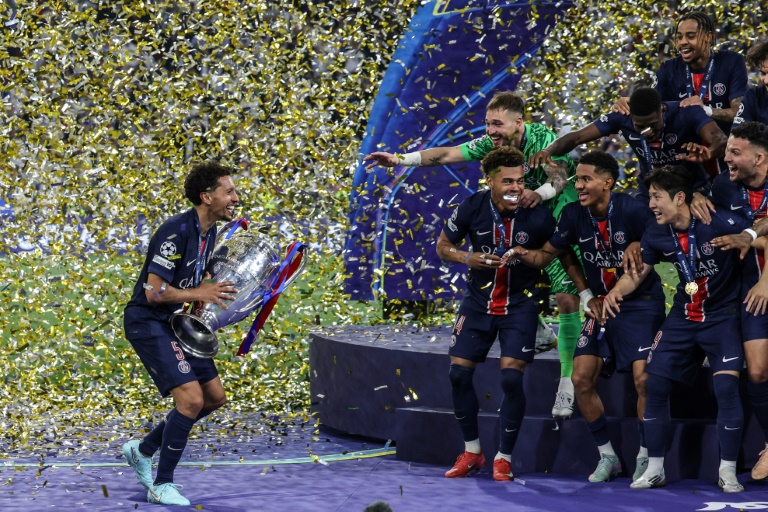 Le PSG sacré champion d'Europe après sa victoire sur l'Inter Milan à Munich, le 31 mai 2025
