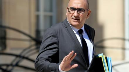 Le ministre de l'Intérieur, Laurent Nunez, à sa sortie du Conseil des ministres, Paris, le 27 mai 2026