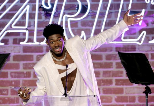 Le rappeur américain Lil Nas X, à Los Angeles (Californie), aux Etats-Unis, le 4 décembre 2021