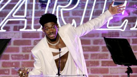 Le rappeur américain Lil Nas X, à Los Angeles (Californie), aux Etats-Unis, le 4 décembre 2021