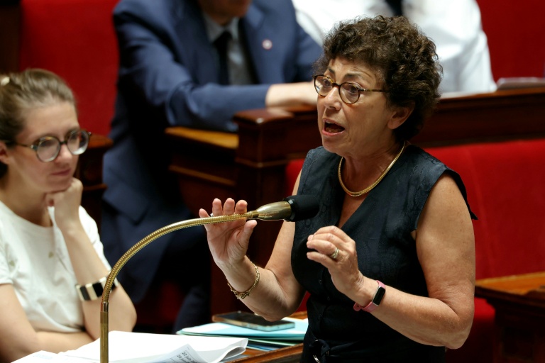 La ministre de la Transition écologique, Monique Barbut, à l'Assemblée nationale, le 24 juin 2026 à Paris