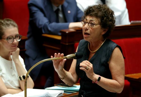 La ministre de la Transition écologique, Monique Barbut, à l'Assemblée nationale, le 24 juin 2026 à Paris