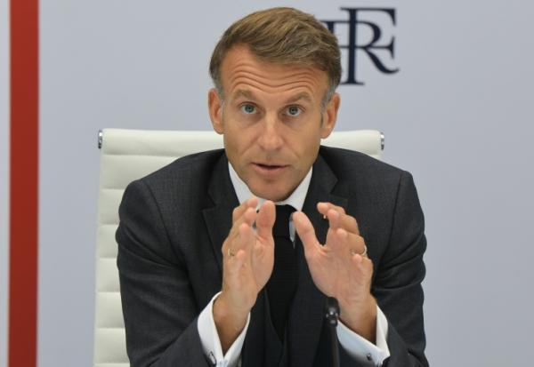 Le président français Emmanuel Macron le 2 octobre 2026 à Paris