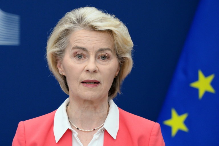 La présidente de la Commission européenne Ursula von der Leyen à Bruxelles, le 13 juillet 2026