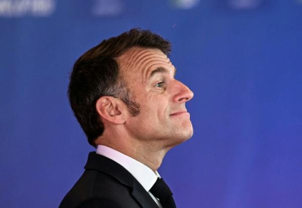 Le président Emmanuel Macron le 24 avril 2026 à Nicosie pour un sommet européen