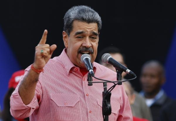 Le président vénézuélien Nicolas Maduro s'exprime lors d'un événement, le 15 novembre 2025 à Caracas