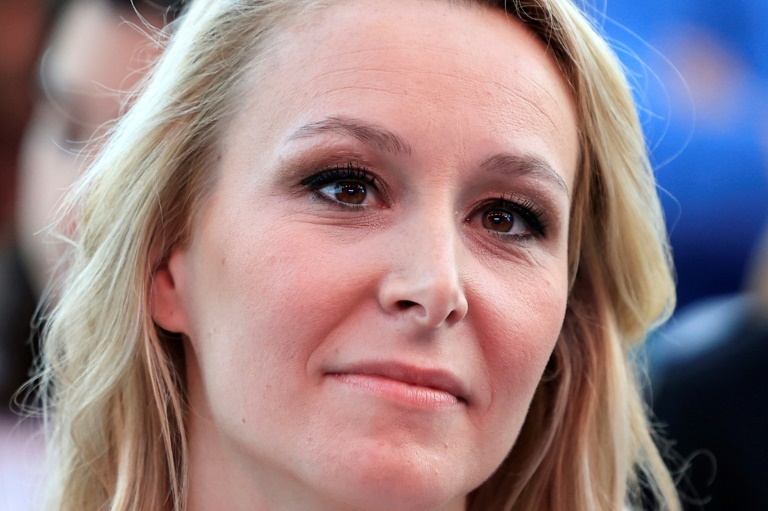 L'eurodéputée Marion Maréchal, le 5 juin 2024, à Nice, dans les Alpes-Maritimes