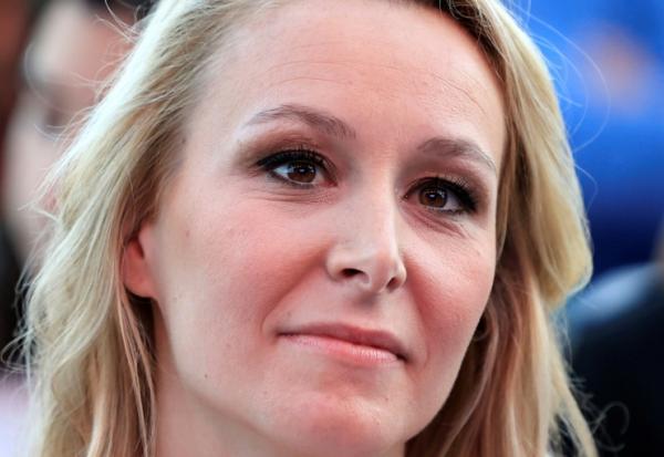 L'eurodéputée Marion Maréchal, le 5 juin 2024, à Nice, dans les Alpes-Maritimes