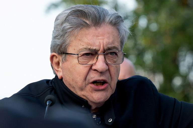 Le fondateur de La France insoumise (LFI) Jean-Luc Mélenchon, à Paris le 6 mai 2025